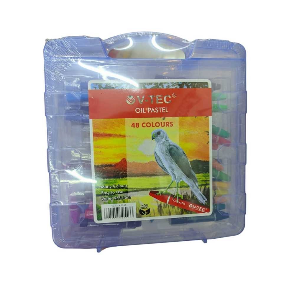 

V-tec Crayon Oil Pastel 48 Warna OP 1248