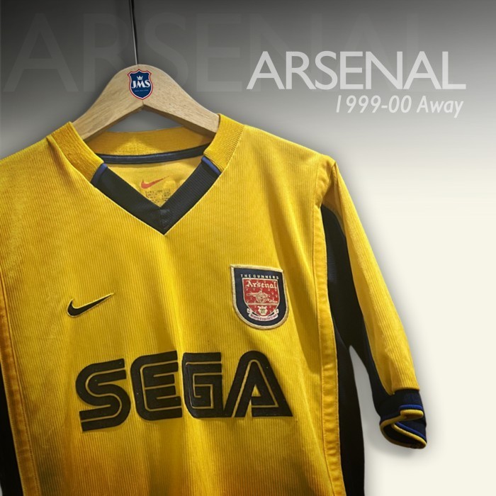 1999-00 ARSENAL AWAY SHIRT HENRY #14