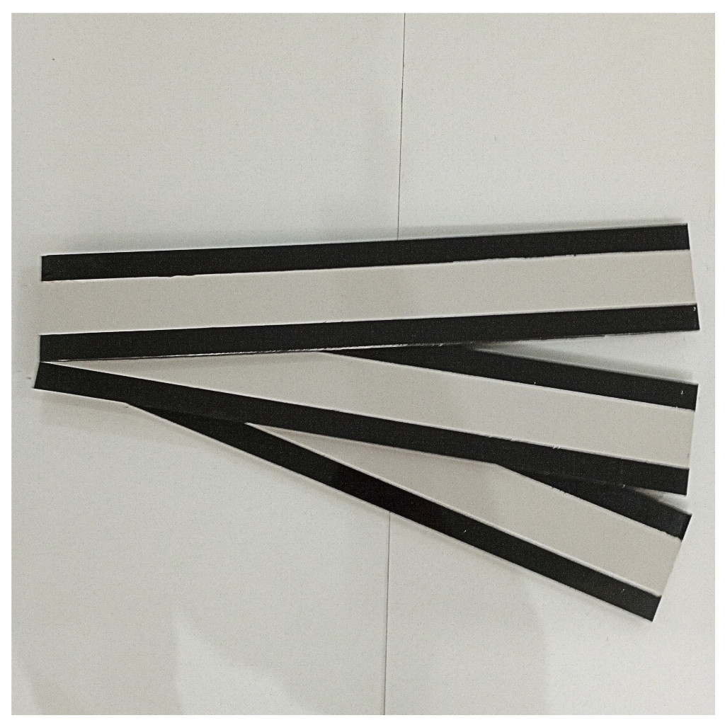 Lis Granit 10x60 Mix CRT2H Cream Hitam Glossy