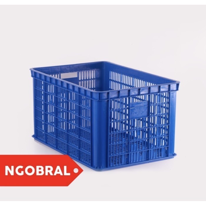 

Keranjang Plastik Krat Keranjang Buah Krat Keranjang Toko TEBAL 60 cm - Biru