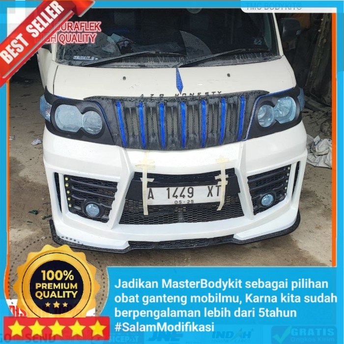 Aksesoris Bemper Mobil paket upgrade bodykit luxio bodikit luxio bodykit daihatsu luxio