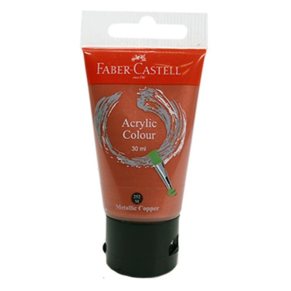 

Gramedia Jambi - FABER-CASTELL ACRYLIC COLOUR 30 ML METALLIC COPPER