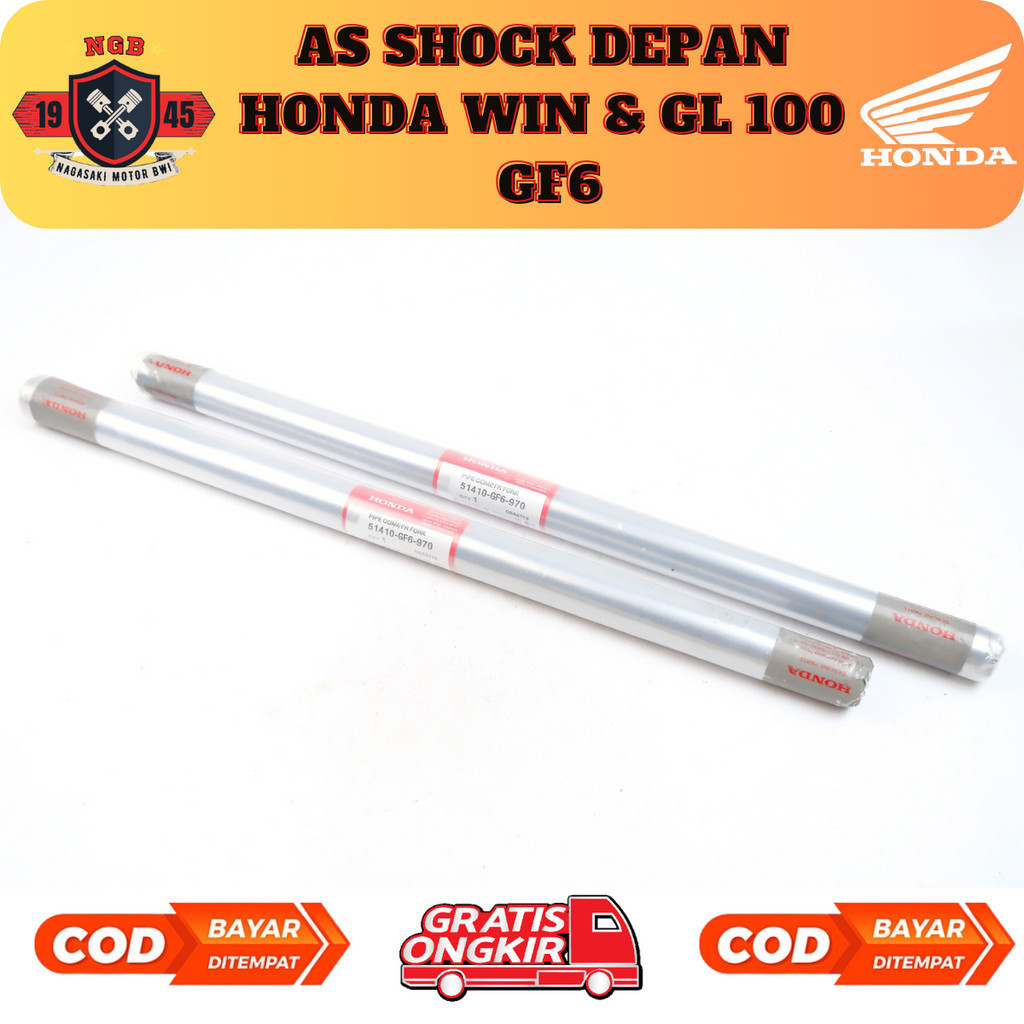 As Shock Depan GF6 Honda WIN & GL 100 / Pipa as shock breaker Honda Win - 51410-GF6-970