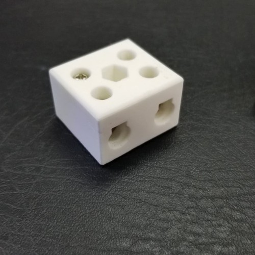 Terminal Blok Block Keramik 2W5H 2P 2 Pole 30A 30 A