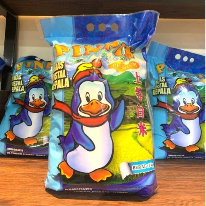 

Beras Pinpin Premium Kemasan 5Kg Pin Pin 5 Kg