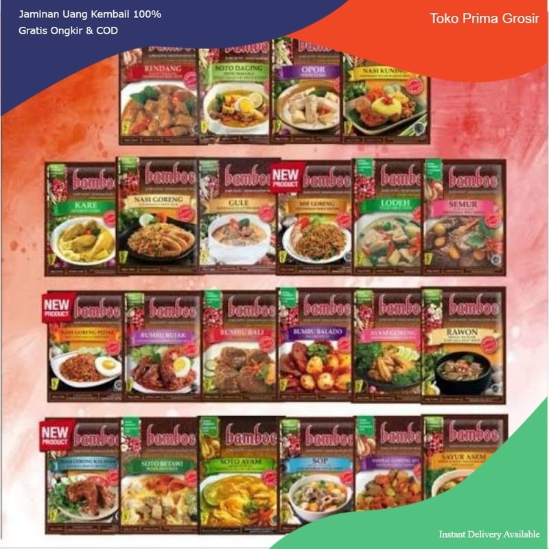 

Bumbu Bamboe Besar All Varian 54 Gram (BESAR)