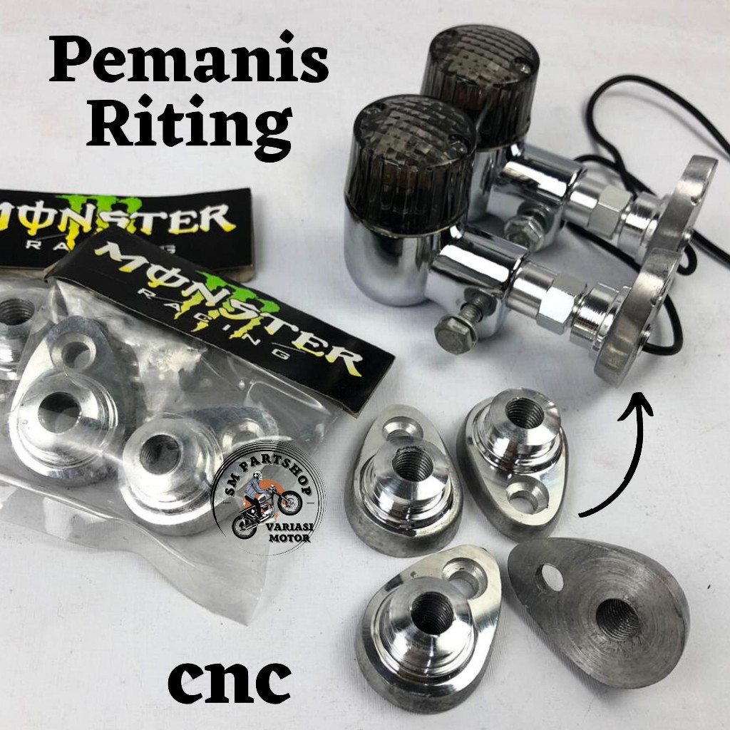PEMANIS MANISAN PANGKON BRACKET SEIN RITING CB BELAKANG DEPAN UNTUK CB C70 GL100 MP TIGER RXKING