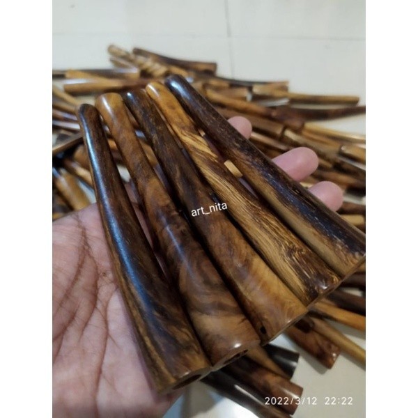 once pipa kayu gaharu asli kalimantan