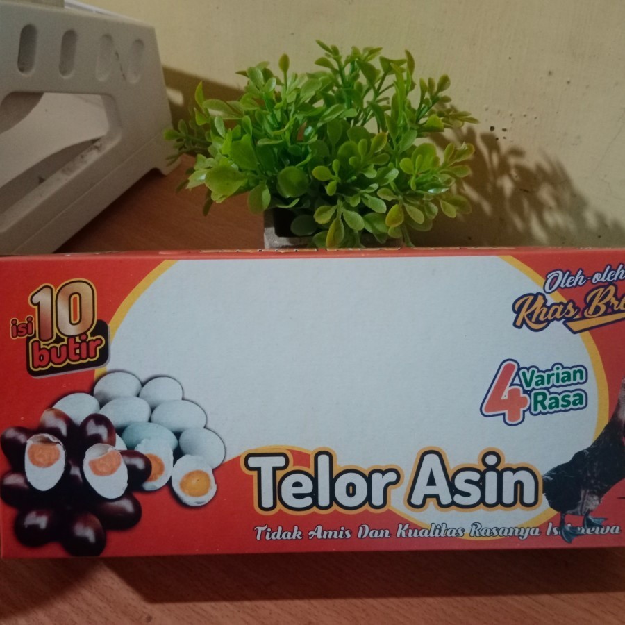

PROMO PUNCAK Box Telor Asin Isi 10 Butir STOK TERBATAS