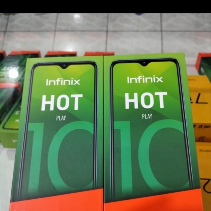 infinix hot 10 play ram 3/32 garansi resmi no repack