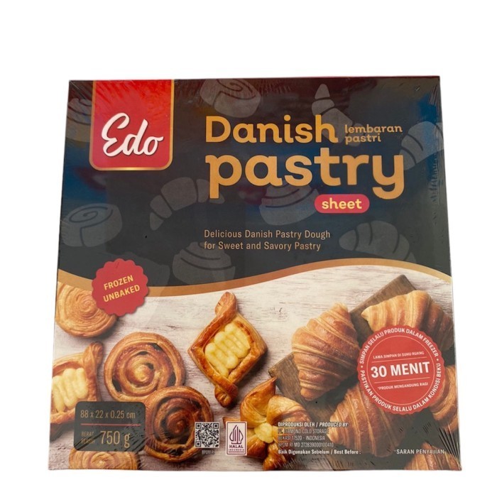 

Danish Pastry Edo 750gr