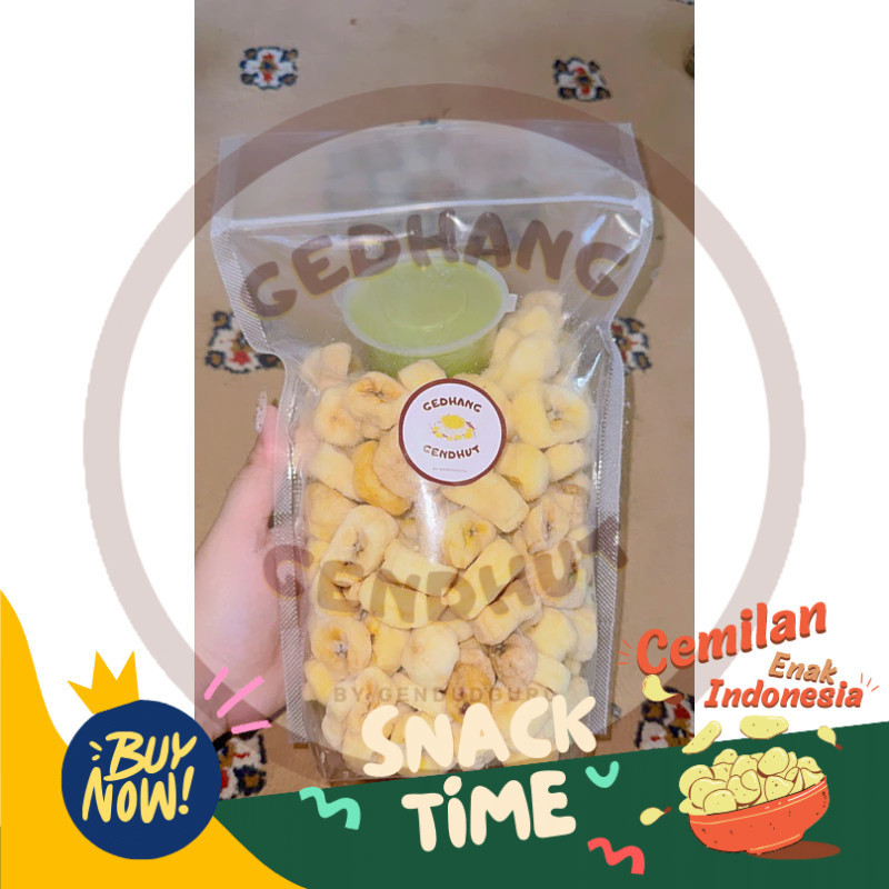 

PROMO SPESIAL 500gr GEDHANG GENDHUT POUCH