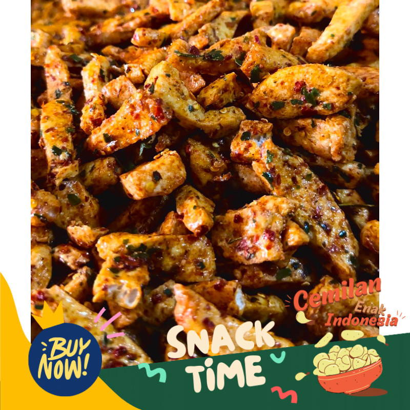 

Special Diskon BASRENG DAUN JERUK SNACK NYOMMY PEDAS 1KG