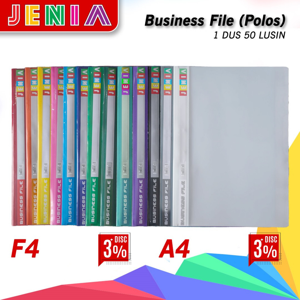 

IPI Bisnis Business File Map Bisnis Snail Folio F4