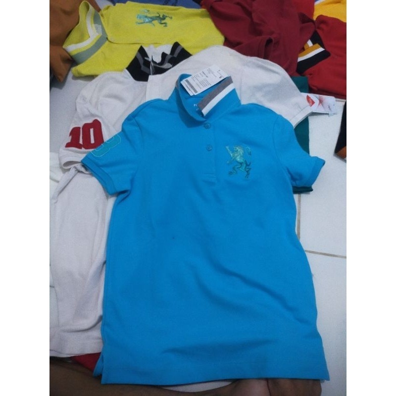 big sale polo shirt Giordano biru