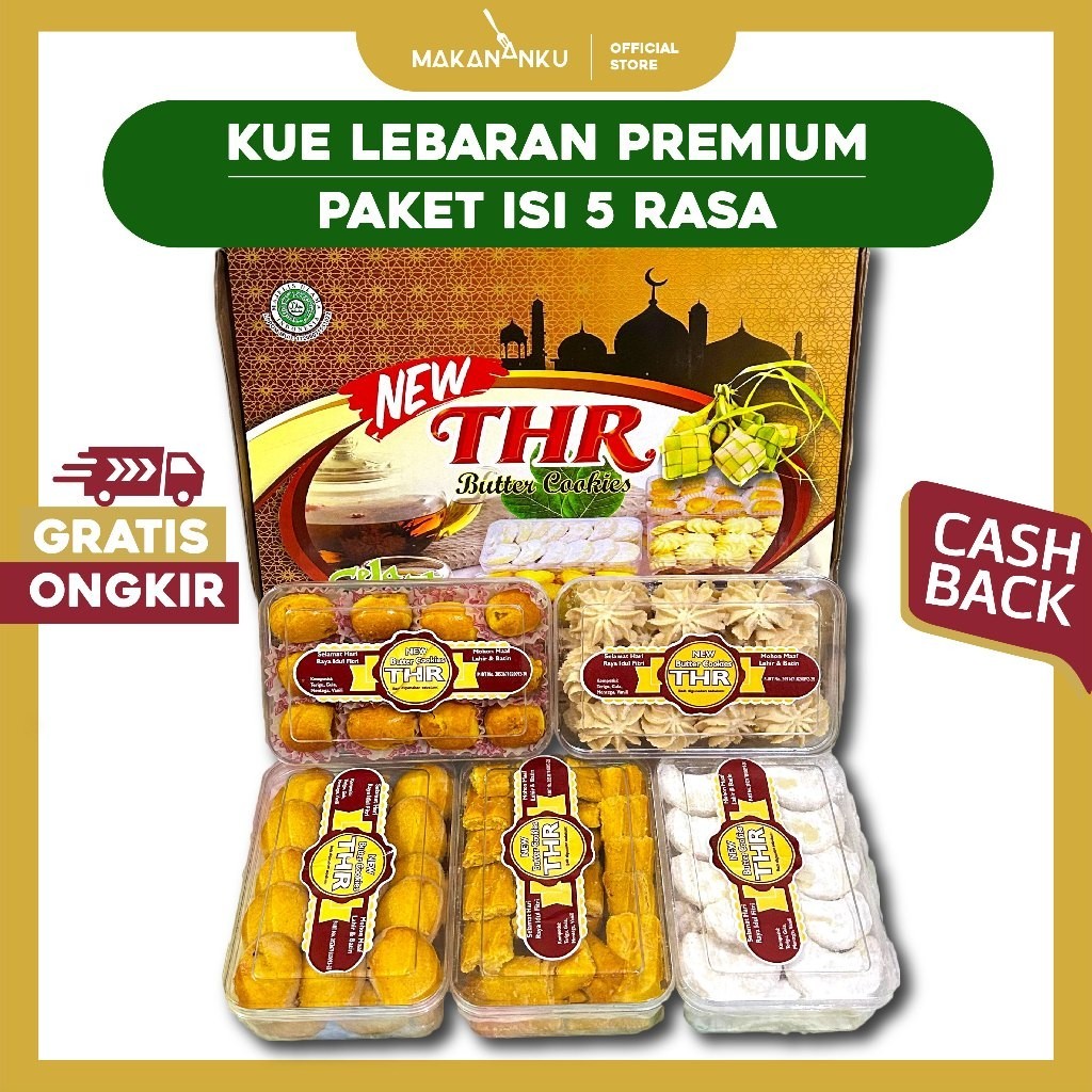 

DISKON Paket Kue lebaran Premium New THR Besar Isi 5 Varian Rasa Kacang Nastar Putri Salju Murah Toplesan Idul Fitri Hampers Lebaran Kue Kering Idul Fitri Parcel Parsel Lebaran Idul Fitri Bingkisan Lebaran Idul Fitri