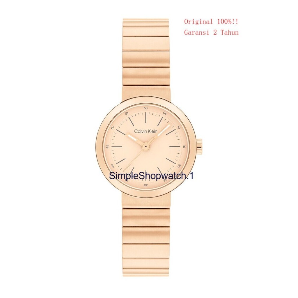 Original 100% Jam Tangan Wanita CALVIN KLEIN 25200411 CK-25200411 Garansi Resmi 2 Tahun