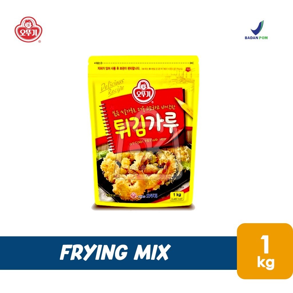 

Ottogi Tepung Bumbu Tempura Korea FRYING MIX / Twigim (1 Kg)