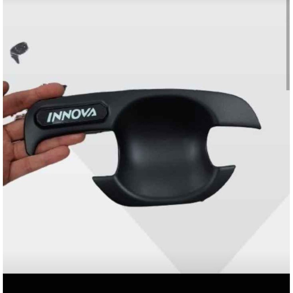 Cover Outer Handle Mangkok Outer Pintu Mobil Toyota Innova 2004-2014 Warna Hitam