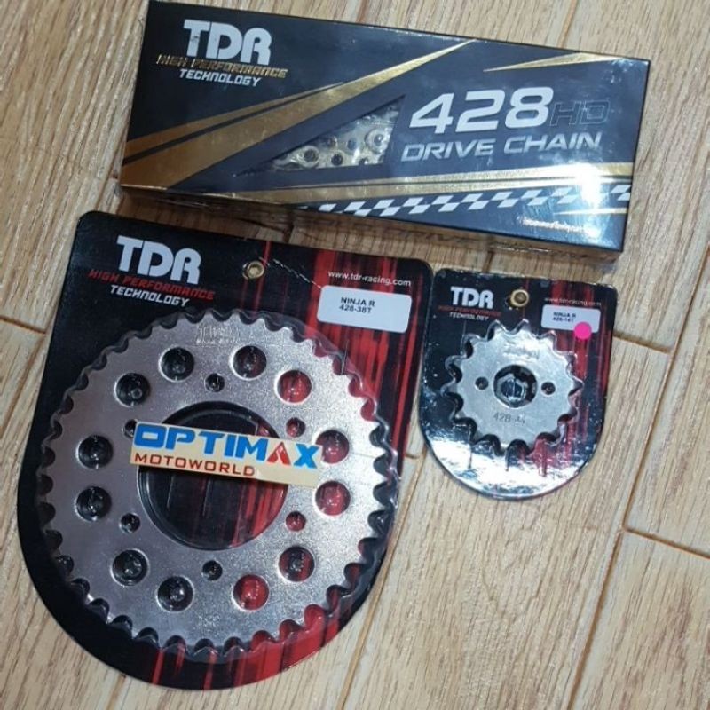 PROMO GEAR SET GIR SET TDR 428 NINJA R NINJA RR ORIGINAL