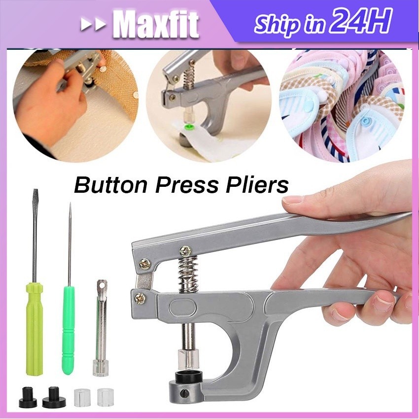 Plier Plastic Snap Button Tang / Alat Pasang Kancing Jepret Plastik Press Kancing Snap Utk Ukuran  T