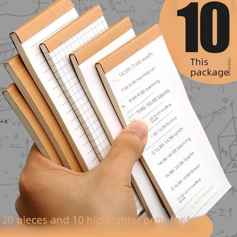 

Portable Small Creative Office Notebook Tearable Notepad Daily Planner Easy Carry Compact Size Ideal For On-the-go Use