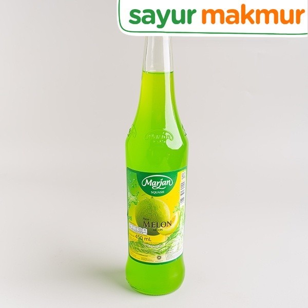 

Marjan Sirup Squash Melon Botol 450 ml Sayurmakmur