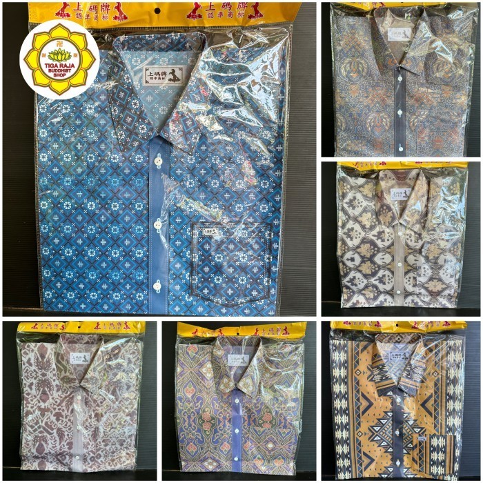 promosi toko Baju Kertas Batik Pria Sembahyang Leluhur