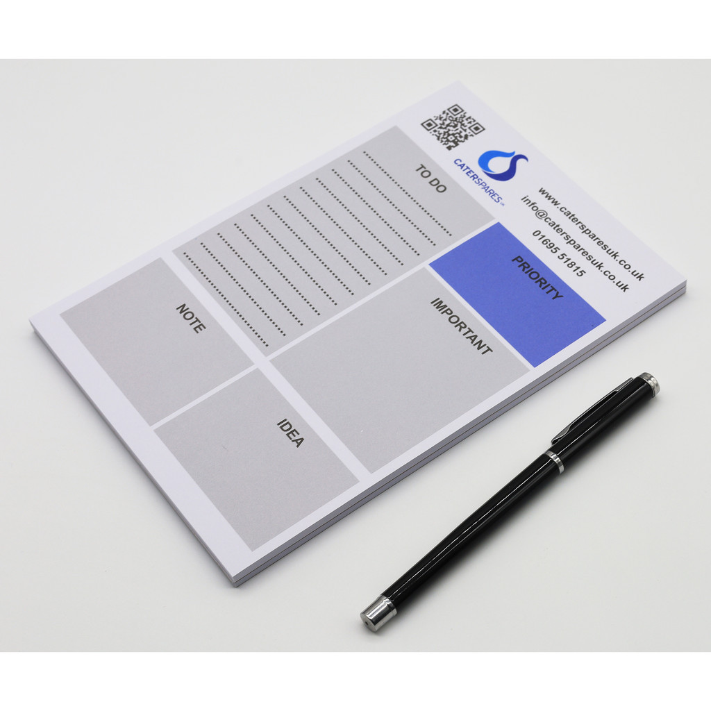 

Notepad Logo Kustom Pad Kertas Kode QR untuk Notepad Alat Tulis Promosi dan Kantor