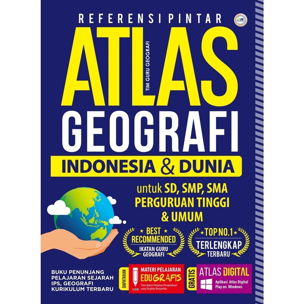 

[EB-1168] Referensi Pintar Atlas Geografi Indonesia & Dunia - PDF