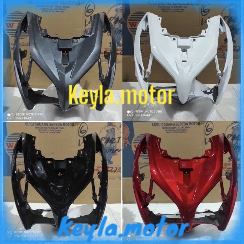 Tameng Vario Techno 125 PGMFI 2011 2012 2013 2014 | Panel Besar WIN | cover motor honda original old