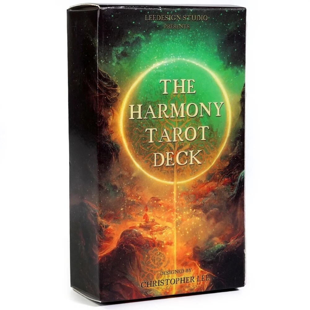 New The Harmony Tarot Deck 78 Uniquely Design Cards Created By Harmonizing The Two Worlds of AI and 
