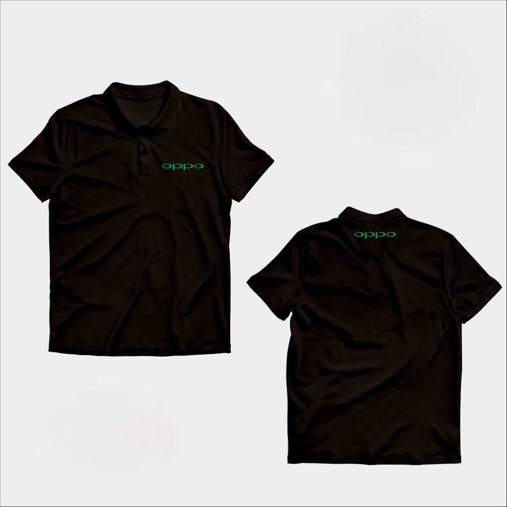 Polo Shirt Kaos Polo Oppo Smartphone Logo Kaos Handphone / kaos polo keren