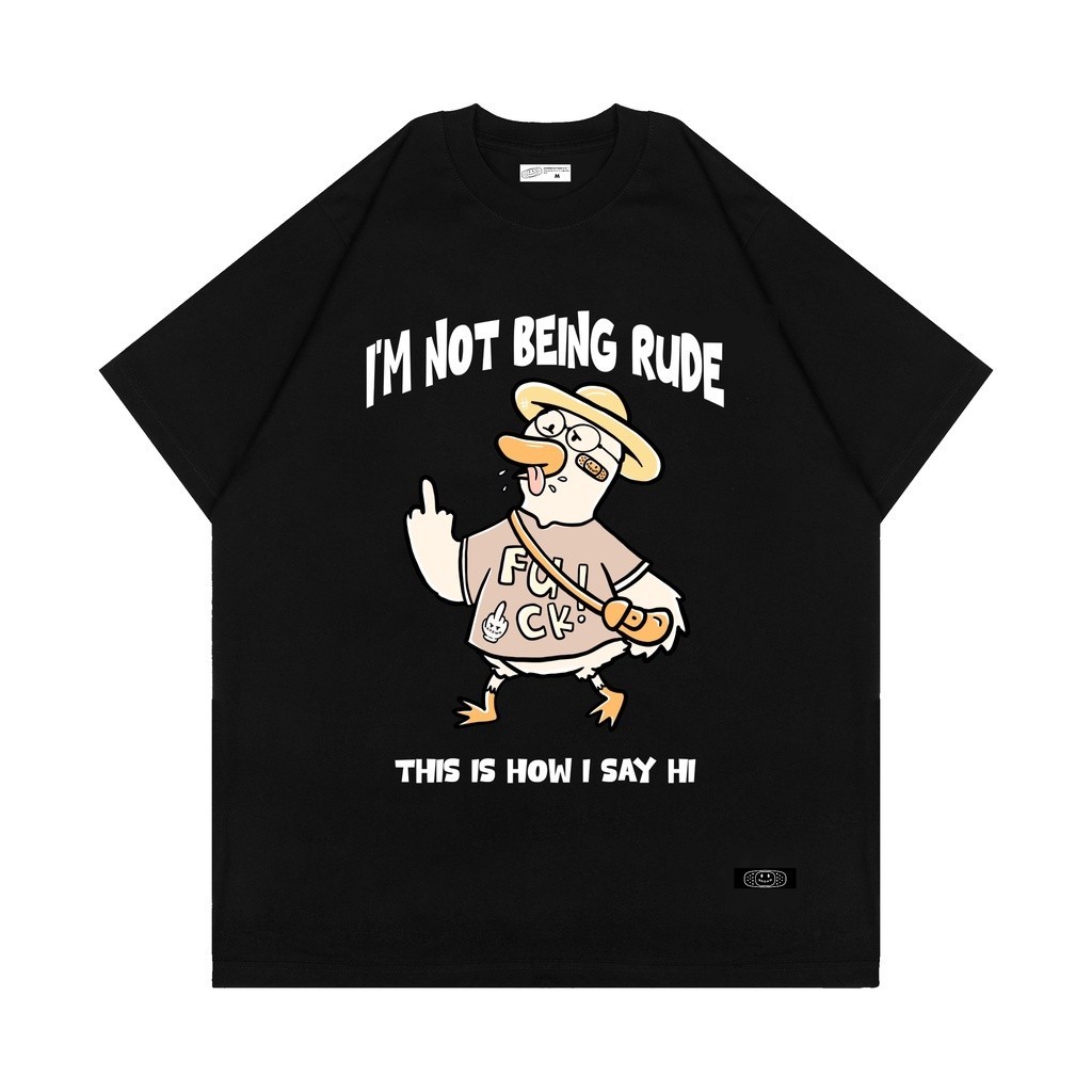 【COD】 KAOS STAFF T-SHIRT // BLACK