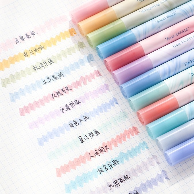

Highlighter Pen Macaroon / Stabilo /Stabillo Warna / Macaron Siswa Menandai Lukisan Grafiti / Spidol Kecil Segar Set / Pena Stabilo Aesthetic Siswa Alat Tulis barang aesthetic