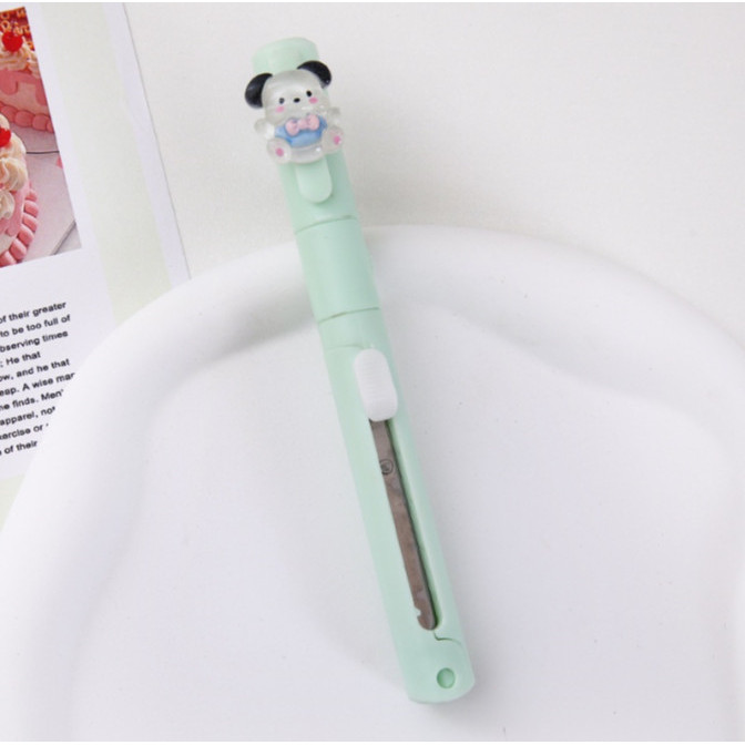 

Gunting Cutter Lucu Sanrio 2in1 / Cute Scissors Cutter 2 in 1 - Pocchacco