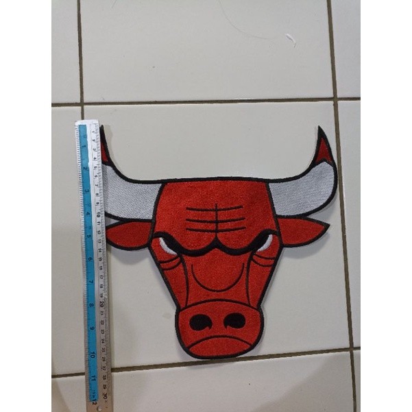 Bordir patch bordir besar chicago bulls