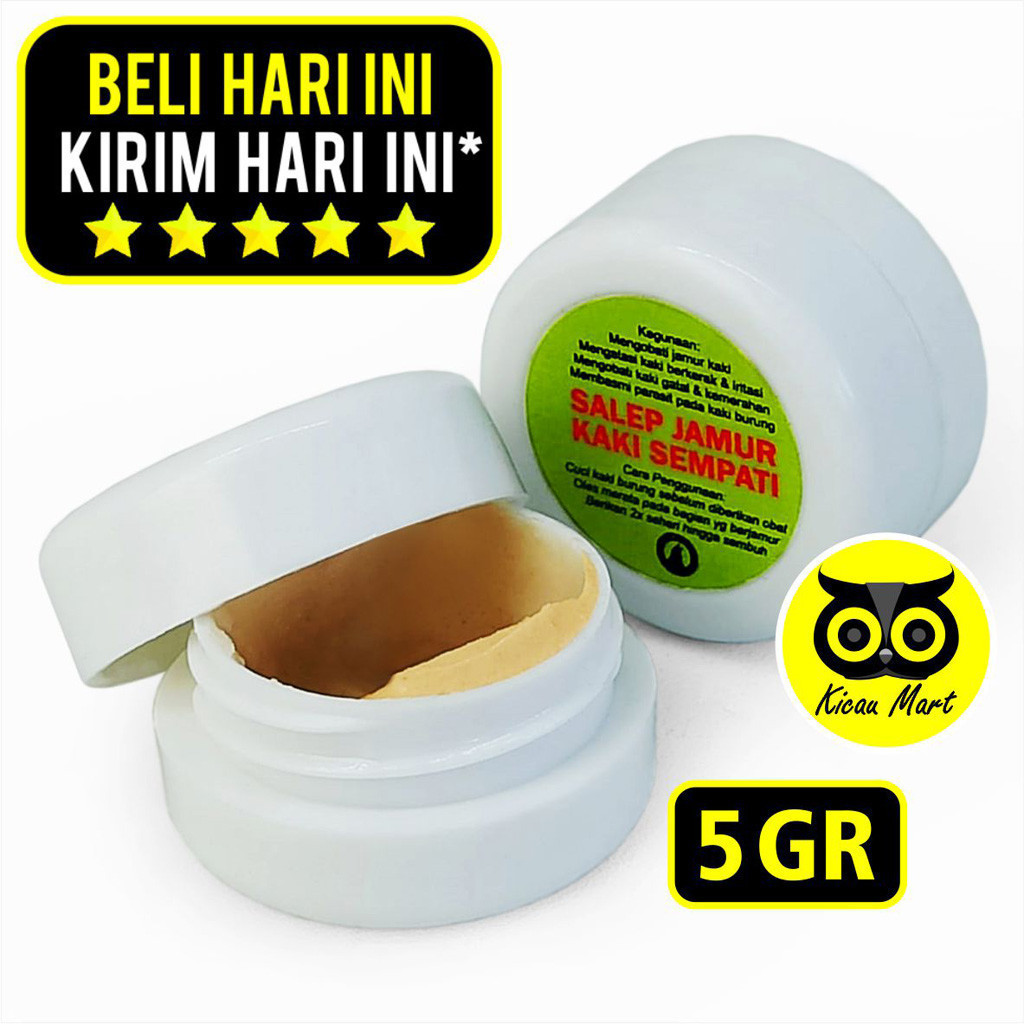 KICAU MART OBAT SALEP JAMUR KAKI SEMPATI ATASI KAKI BURUNG MURAI LOVEBIRD KENARI ANIS BERJAMUR BENGK