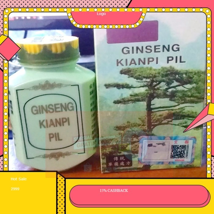 

Latest kianpi pii ginseng penggemuk badan original hijau