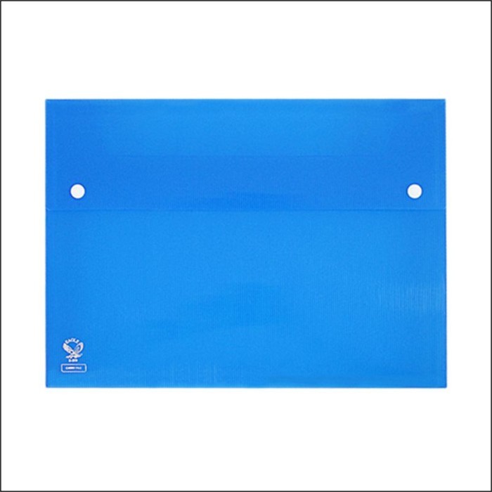 

[NEW] Map Plastik Kancing / Eagle Carry Case- 4cm E 309-4 - Biru