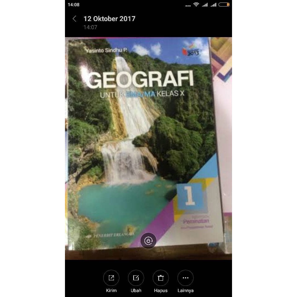 geografi kelas X revisi erlangga