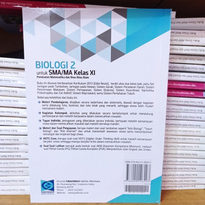

NEW Buku Biologi Kelas XI Revisi Grafindo