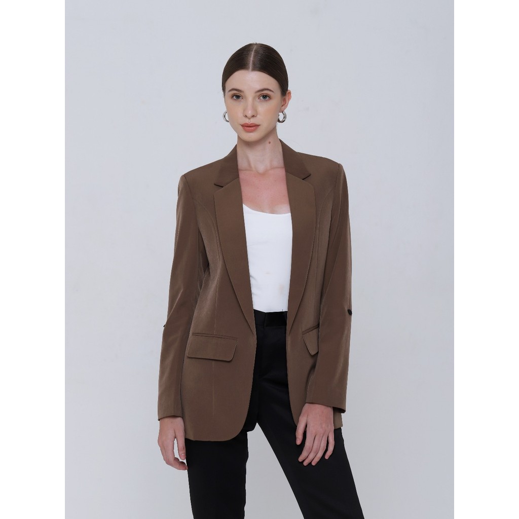 GWomen - Giorgia Blazer / Jas Wanita Formal Coklat