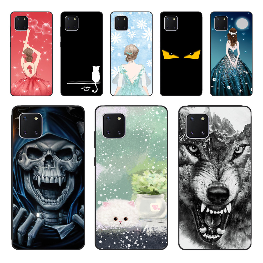 For Samsung Galaxy Note 10 Lite Case Silicone Back Cover Case For Samsung Note 10 Lite Case GalaxyNo