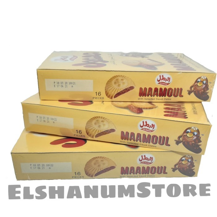 

Maamoul Al batal 304gr / kue maamoul / kue kurma / biskuit maamoul