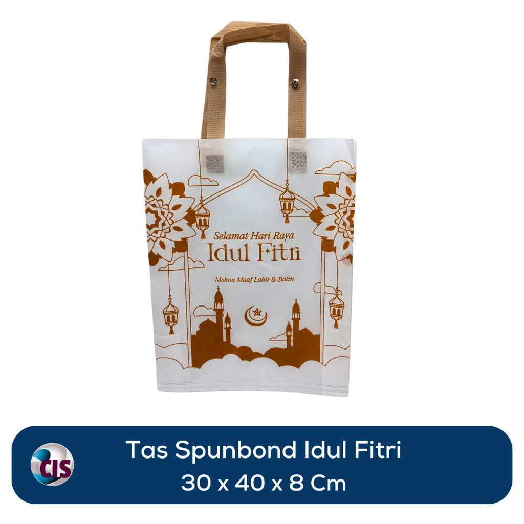 

Goodie Bag Lebaran Idul Fitri uk 30x40x8 - TAS Spunbond IDUL FITRI 30 x 40 x 8 (ID-05)