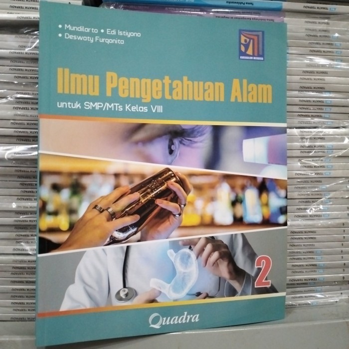 

ilmu pengetahuan alam kelas 8 SMP penerbit Quadra kurikulum merdeka