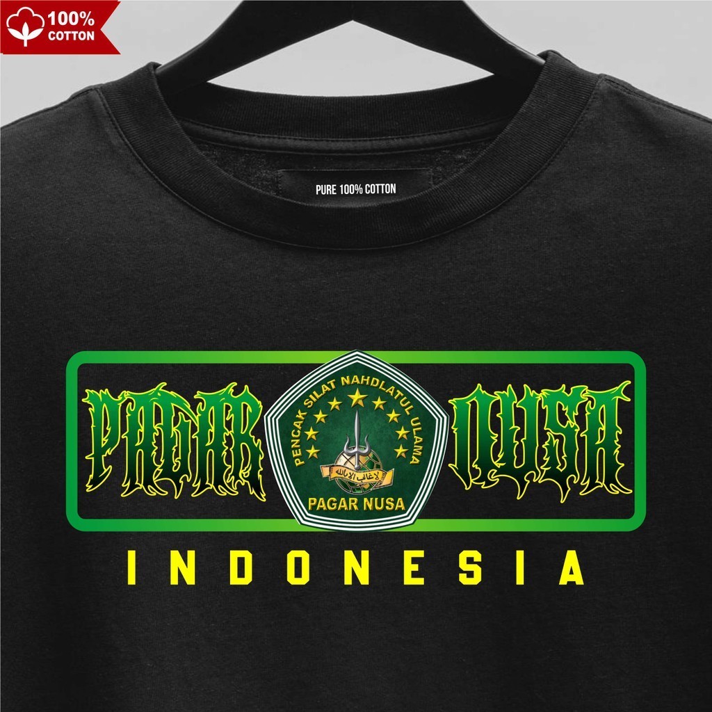 KAOS PAGAR NUSA PN LOGO GREEN PN GASMI  ARPANSA TRISULA SILAT IPSI SENYAPN GARAPN