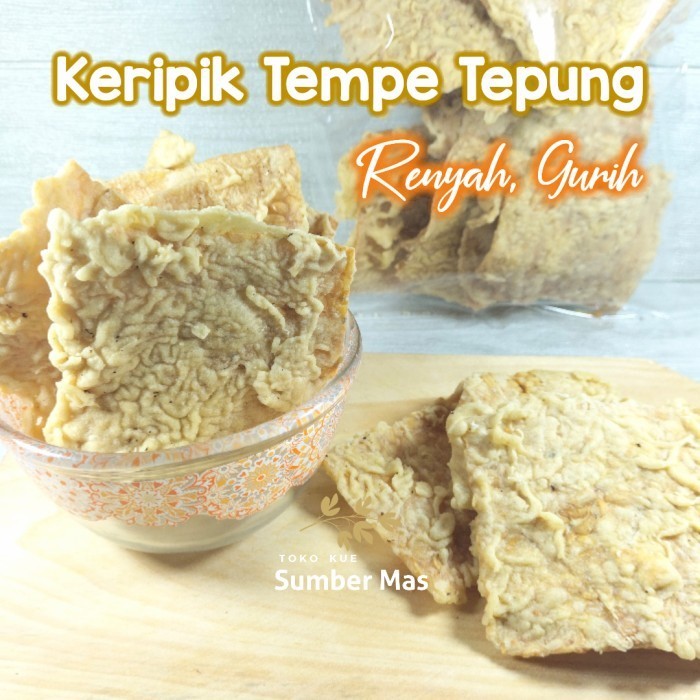 

. Makhesa - KERIPIK TEMPE/TEMPE TEPUNG/TEMPE KOTAK CRISPY - 500 Gram / Tempe daun jeruk