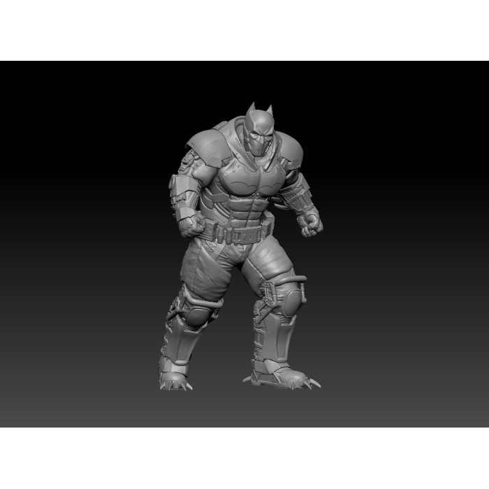 Figure Resin Batman Armor Skala 64 Miniatur Pajangan Diorama Diecast